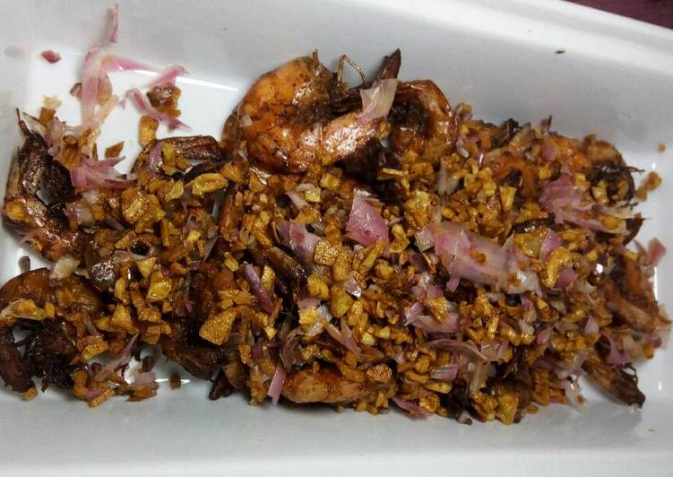 Resep Udang Goreng Bumbu Kecombrang yang Bikin Ngiler
