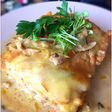 Lasaña de pollo y verduras