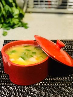 滑蛋蝦仁豆腐羹-家的日常 的食譜成品照片
