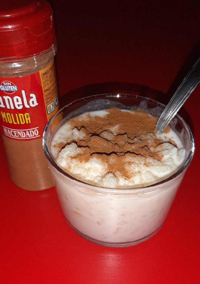 Una foto de Arroz con leche, de mi abuela Elisa