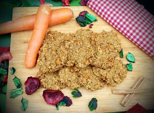 Foto principal de Galletas de Tarta de zanahoria veganas🍃🍃