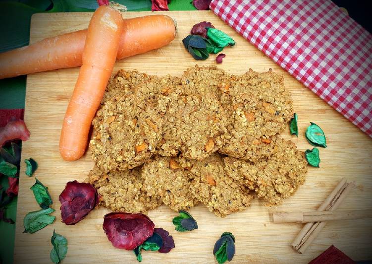 Galletas de Tarta de zanahoria veganas🍃🍃