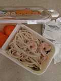 Espaghetti con proteína