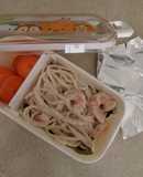 Espaghetti con proteína