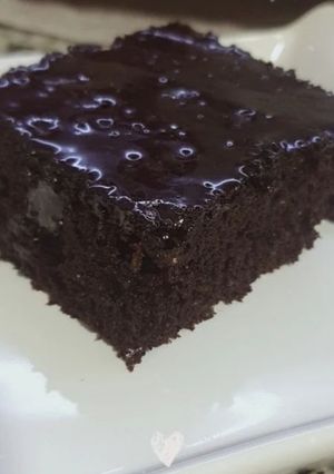 صورة لوصفة كيكة الشوكولاتة