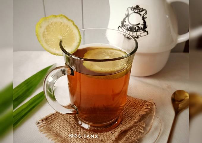 Resep: Teh Lemon Pandan Madu Rumahan