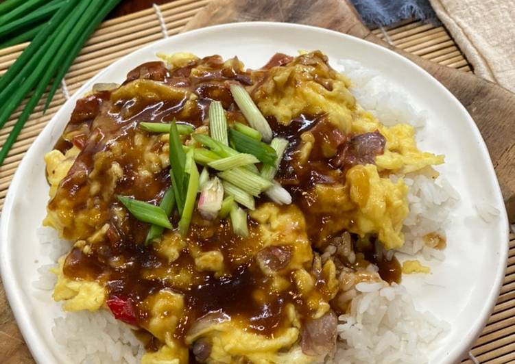 Proses Menyiapkan Hongkong Chiffon Egg Rice ala Tiger Kitchen yang Sempurna