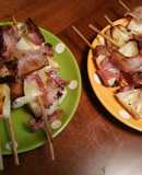 Bacon Pineapple Kabobs-夏威夷風的烤鳳梨培根串燒❤!!!