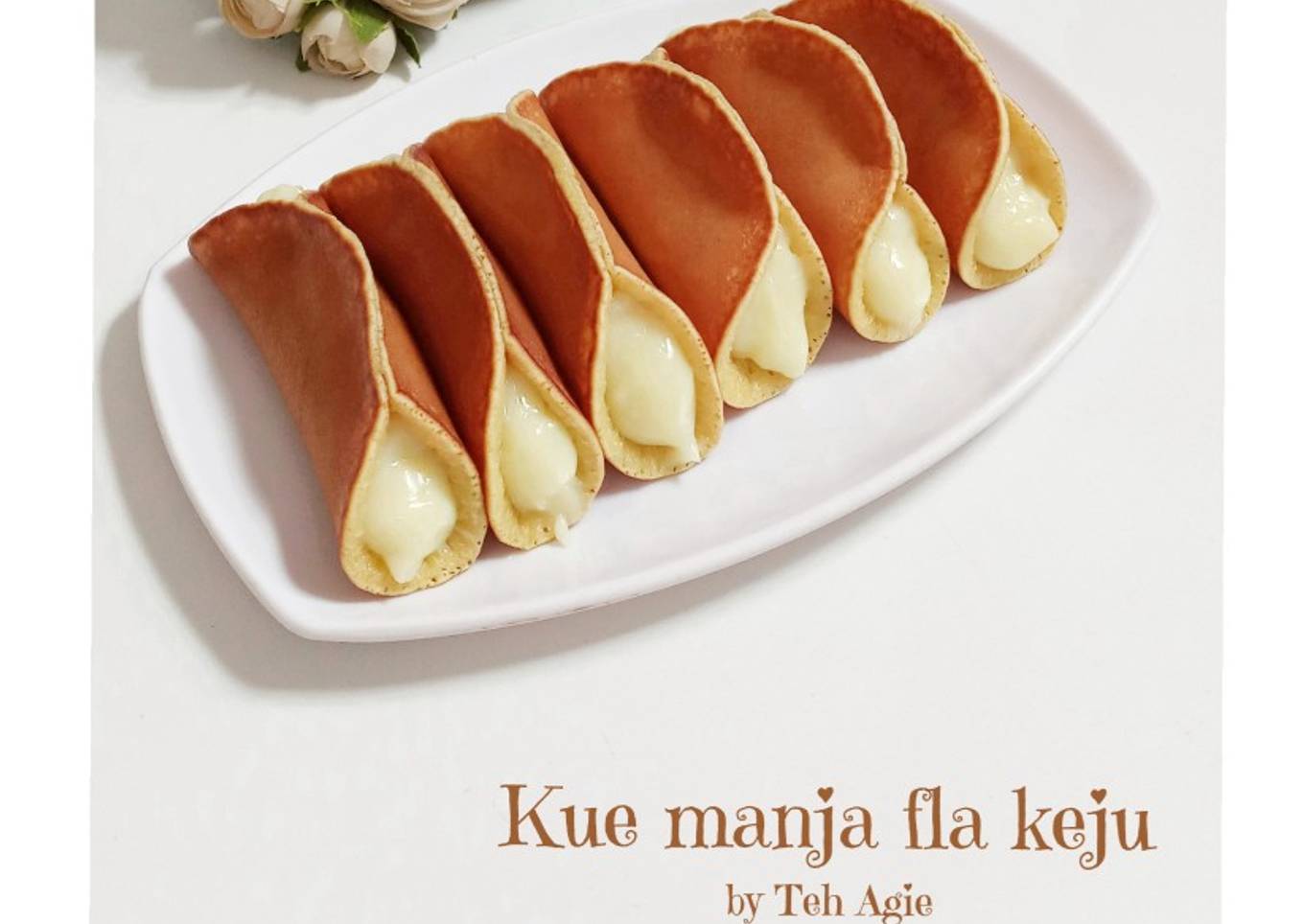 Kue manja fla keju
