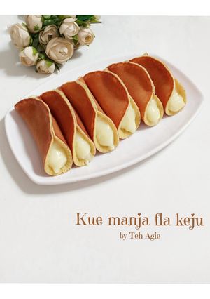 Foto resep Kue manja fla keju