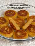 "Sweet Potato Delight Bites – Mini Cakes for Little Munchkins"