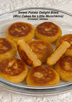 A picture of "Sweet Potato Delight Bites – Mini Cakes for Little Munchkins".