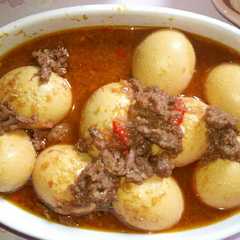 A picture of Semur Telor DaginG Sapi Istimewa.