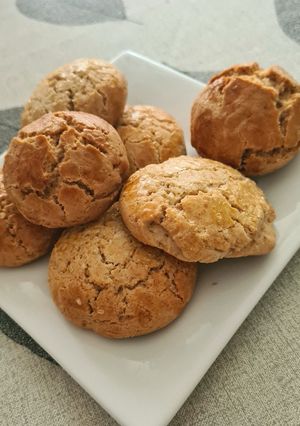 Une photo de Crinckles (biscuits) à la cannelle aux 4 épices Noël