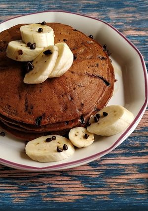 A picture of Whole wheat chocolate pancake.