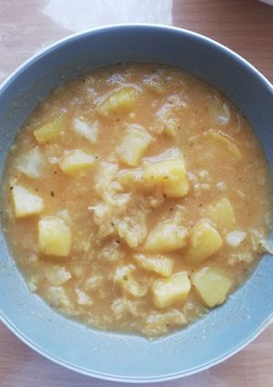 Kelkáposzta főzelék recept fotója