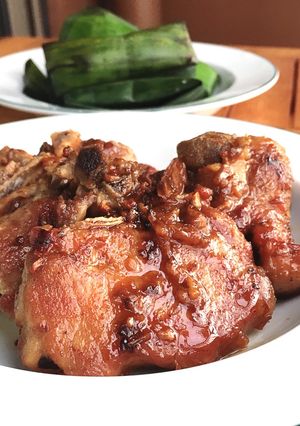 Hình của món Cốt lếch rim.