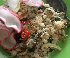 Resep Mudah Sarapan Simpel Nasi Goreng Tongkol Kemangi Lezat Mantap