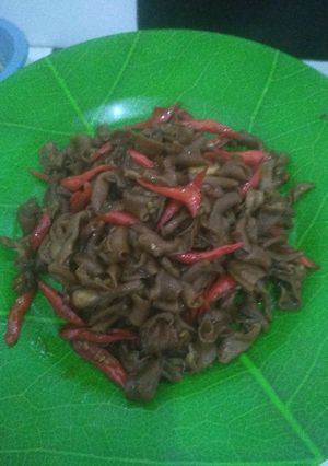Foto resep Tumis usus saus mentega