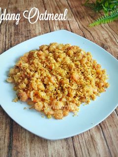 Foto resep Udang Oatmeal