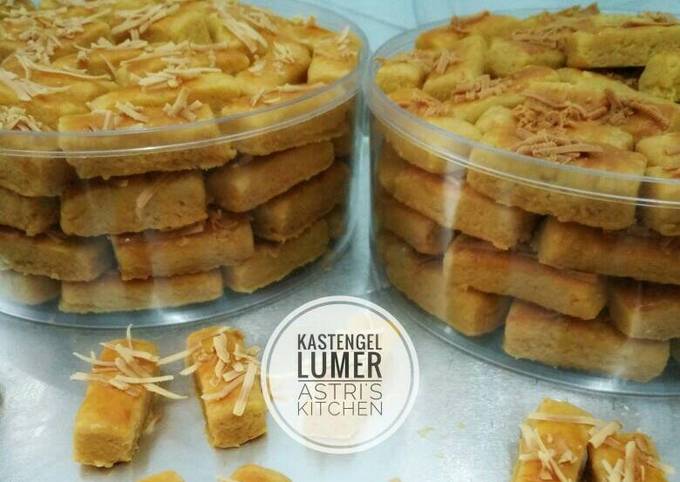 Kastengel crunchy di gigit lumer di lidah