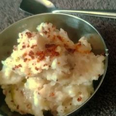Brown rice flour khichchu A picture of Brown rice flour khichchu.
