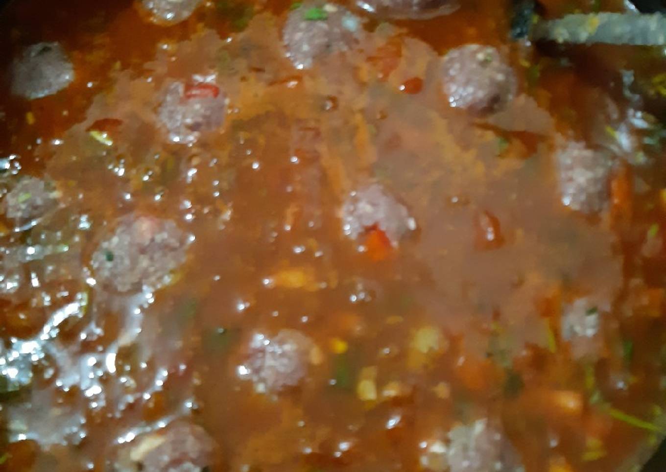 Albóndigas en salsa de tomate
