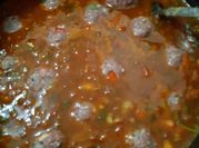 A picture of meat sauces