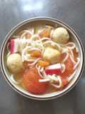 Udon with Balls