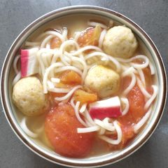 A picture of Udon with Balls.