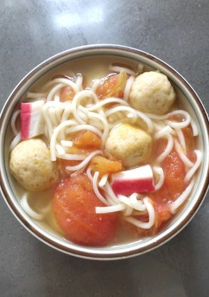 A picture of Udon with Balls.