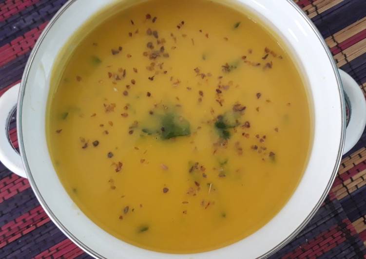 Resep Krim Sup Labu Kuning Anti Gagal