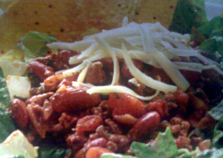 Steps to Make Award-winning tex ~ mex taco salad