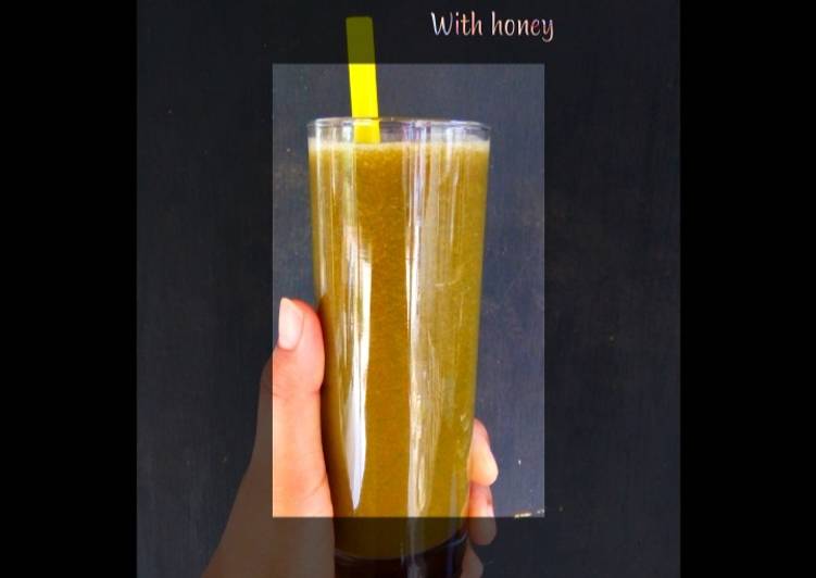 Resep #Spinach tomato papaya juice with honey👌 Enak dan Antiribet