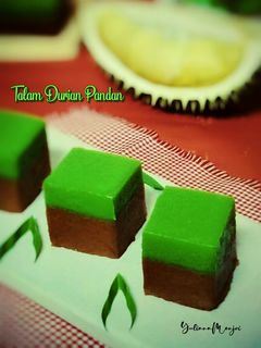 Foto resep Talam Durian Pandan