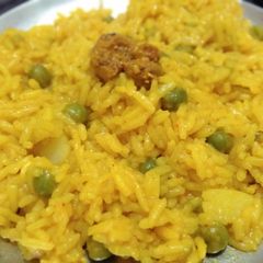 A picture of Veg rice.