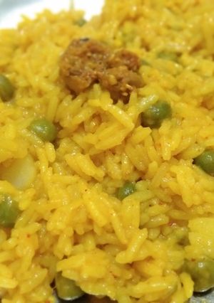 A picture of Veg rice.