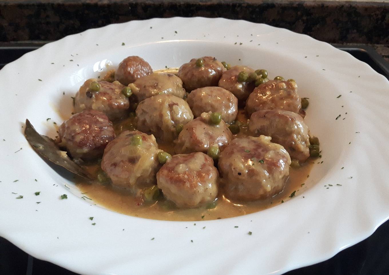 Albóndigas en salsa