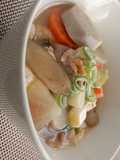 Warm Kenchin-jiru (Japanese Vegetable Soup) with Photos