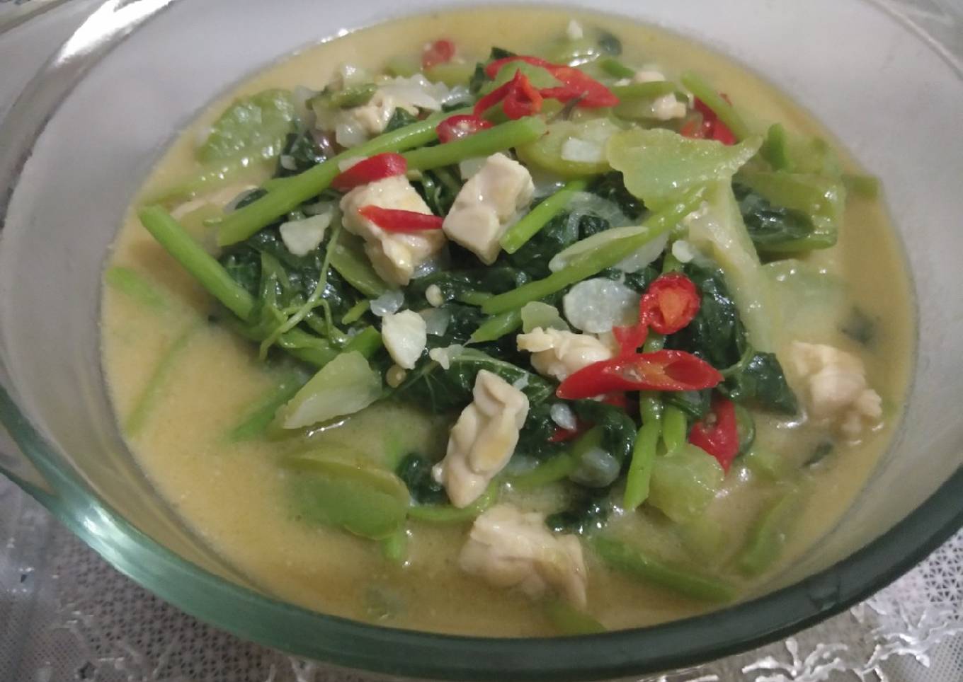 Resep Bobor bayam yang Bisa Manjain Lidah