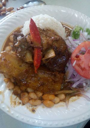 Una foto de Cabrito a la norteña