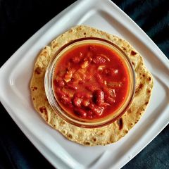 A picture of Red beans (using Cans).