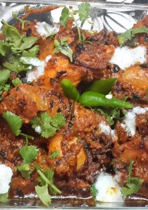 A picture of Kasoori Murgh Malai.