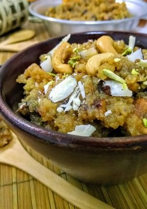A picture of Special mukhandi halwa.