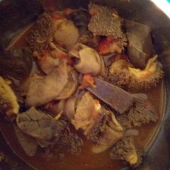 Offal pepper soup A picture of Offal pepper soup.