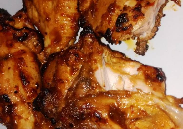 Cara Gampang Memasak Ayam Bakar bumbu rujak Yang Lezat