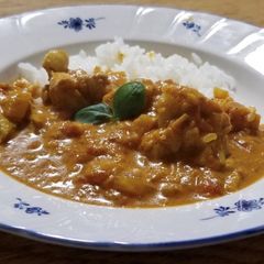 A picture of Chicken Curry Fiji-style.