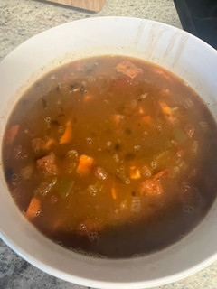 Una foto de Potaje de frijol cubano