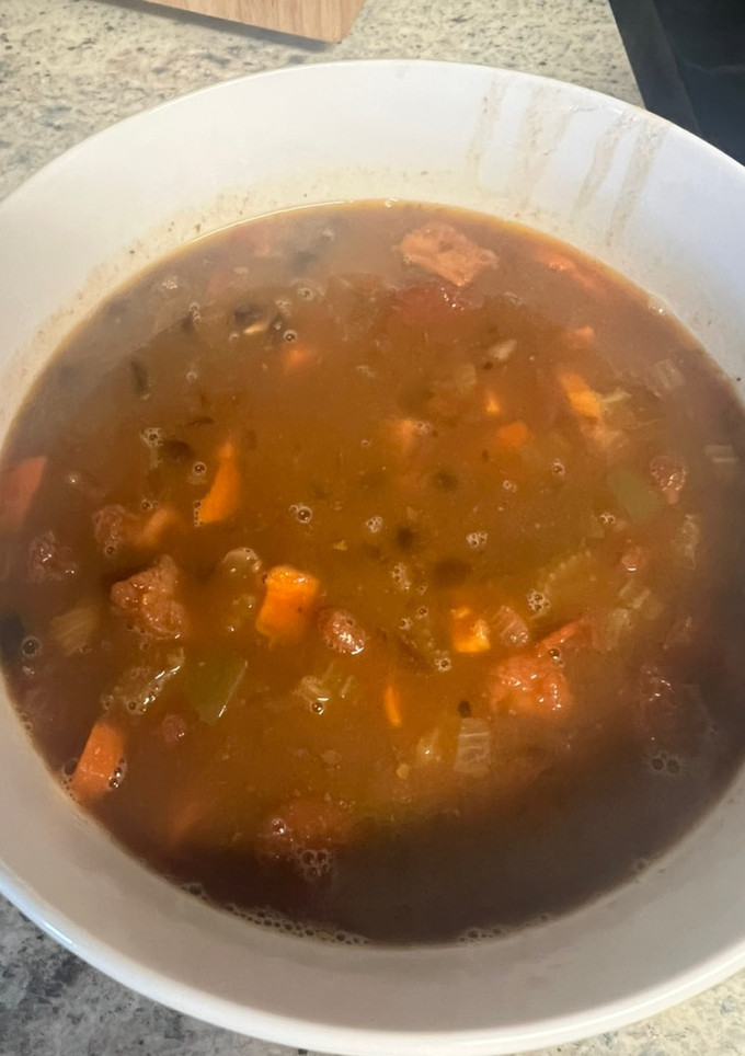 Una foto de Potaje de frijol cubano