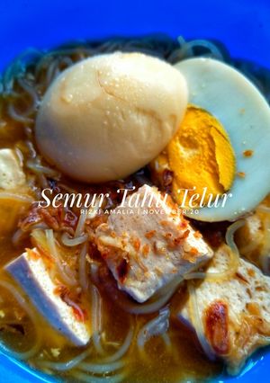 Foto resep Semur Tahu Telur